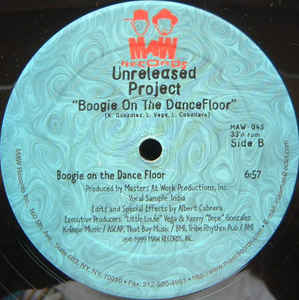 Maw-045 Smooth Like This/Boogie On The Dancefloor Unreleased Project (Masters At Work)