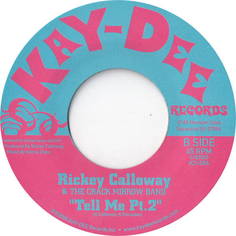 KD-004 Tell Me (Kenny Dope Mix) - Rickey Calloway & The Crack Mirrow Band