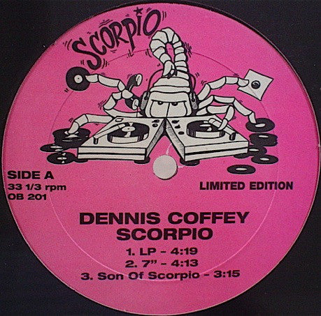 OB-201 Dennis Coffey/The Hoctor Band/Johnny Frigo Sextet - Scorpio