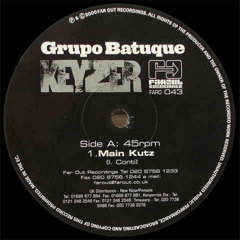 MR-056 Keyzer - Grupo Batuque (Kenny Dope Remix)