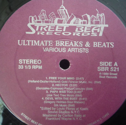 OP-002 Ultimate Breaks & Beats Vol.21 (SBR - 521)