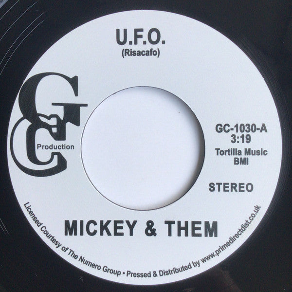 #389 U.F.O. / Hey Brother Man - Mickey & Them