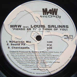 Maw-024 Pienso En Ti - Maw Feat. Louis Salinas