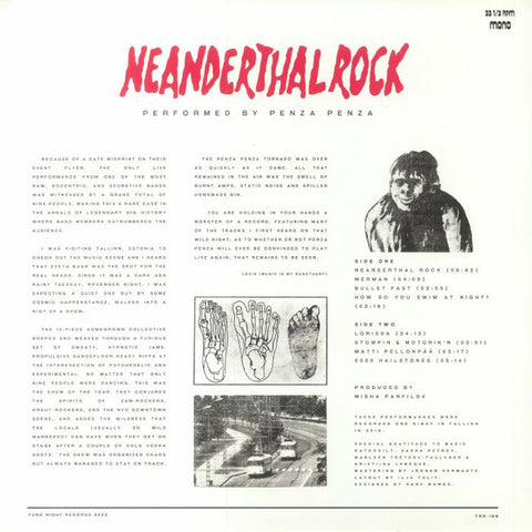 22-045 Neanderthal Rock - Penza Penza