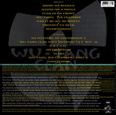 OP-082 Enter The Wu-Tang (36 Chambers) - Wu-Tang Clan