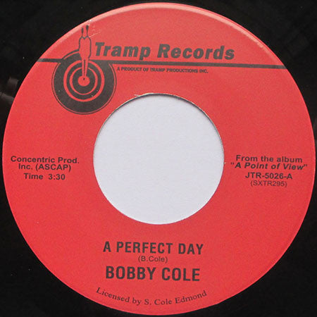 #932 A Perfect Day / I'm Growing Old - Bobby Cole