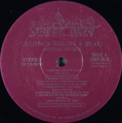OP-003 Ultimate Breaks & Beats Vol.20 (SBR - 520)