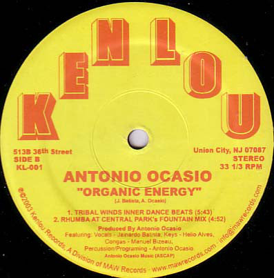 Maw KL-001 Organic Groove - Antonio Ocaso