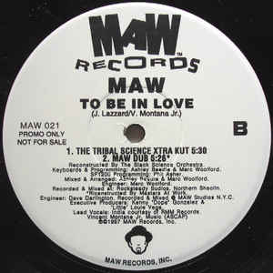 Maw-021 To Be In Love (Black Science Orchestra Remix Maw Feat. India