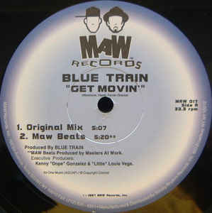 Maw-017 Get Movin' - Blue Train