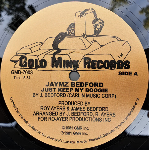 #406 Happy Music / Just Keep My Boogie - Jaymz Bedford