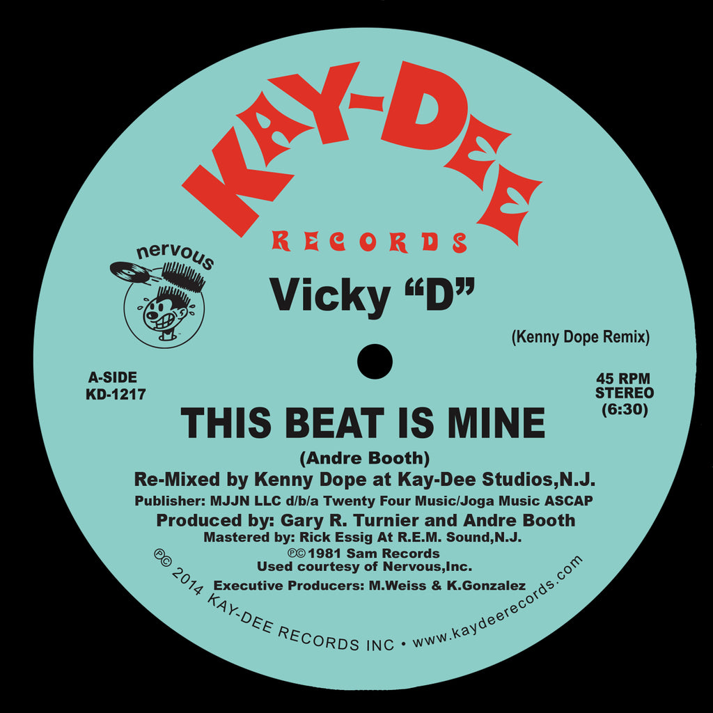 KD-1217 This Beat Is Mine - Vicky D Kenny Dope Mixes